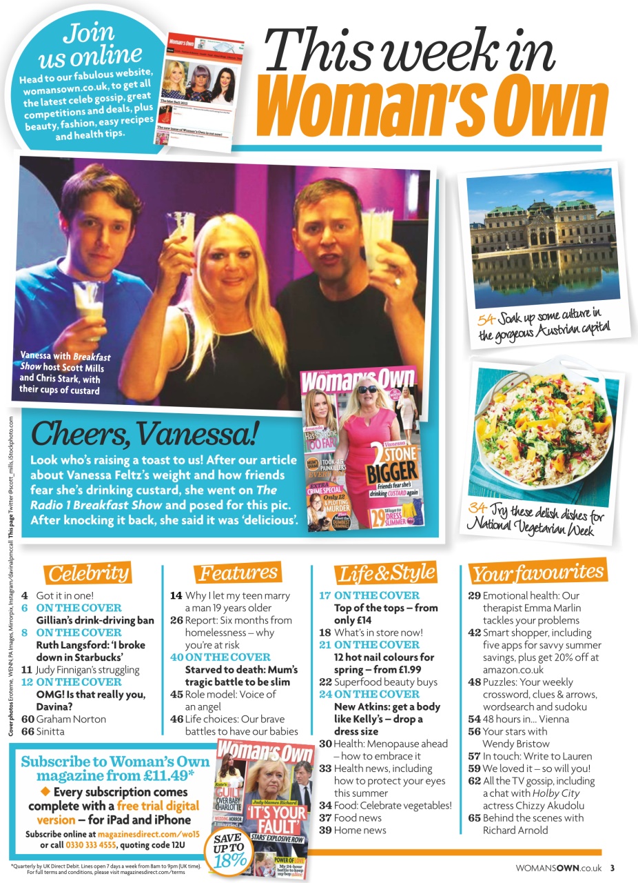 Woman's Own Preview Pages