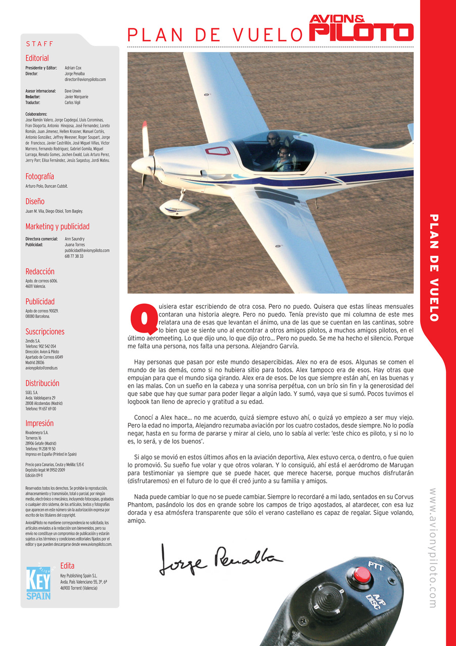 Revista Avion & Piloto Preview Pages