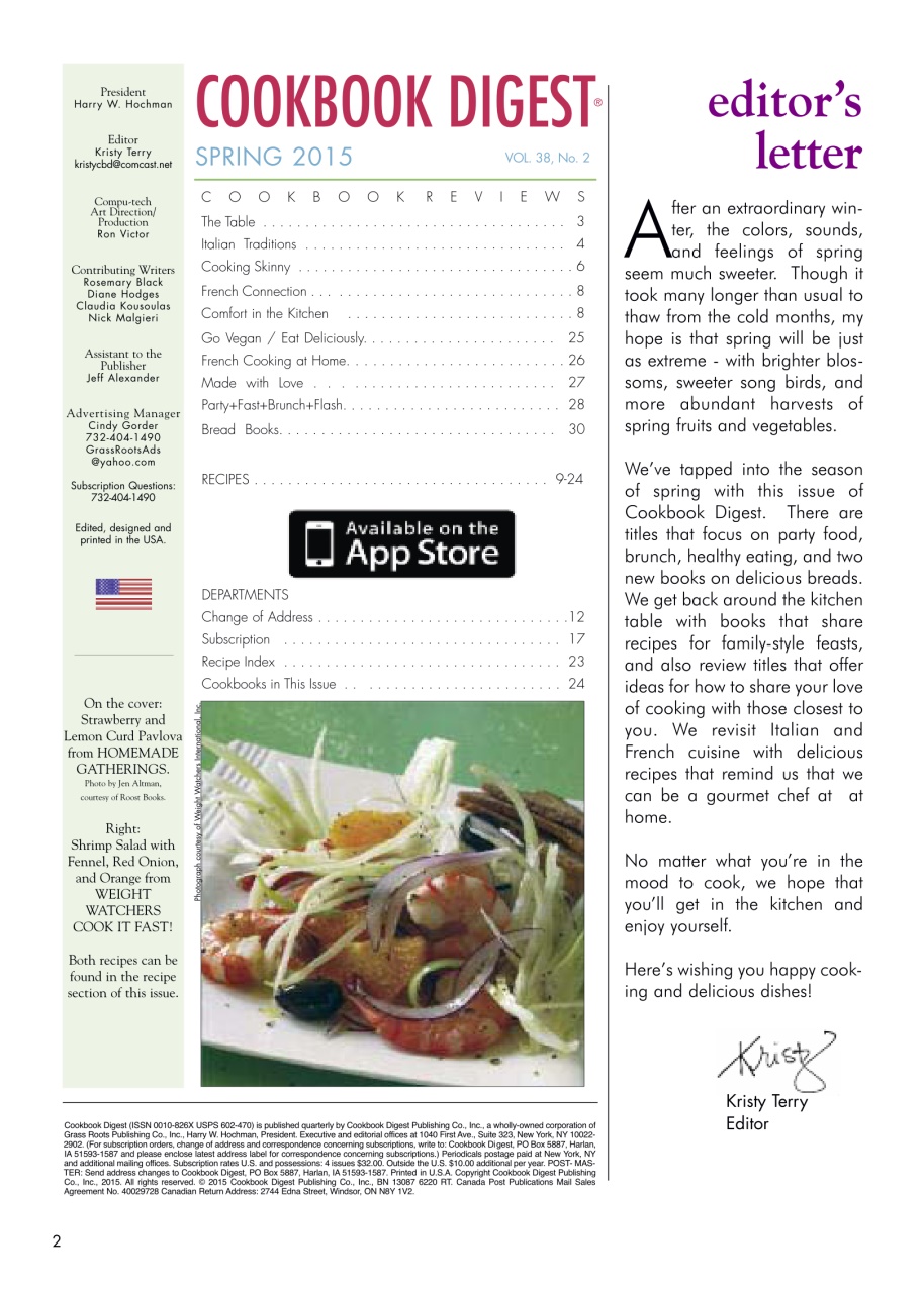 Cookbook Digest Preview Pages