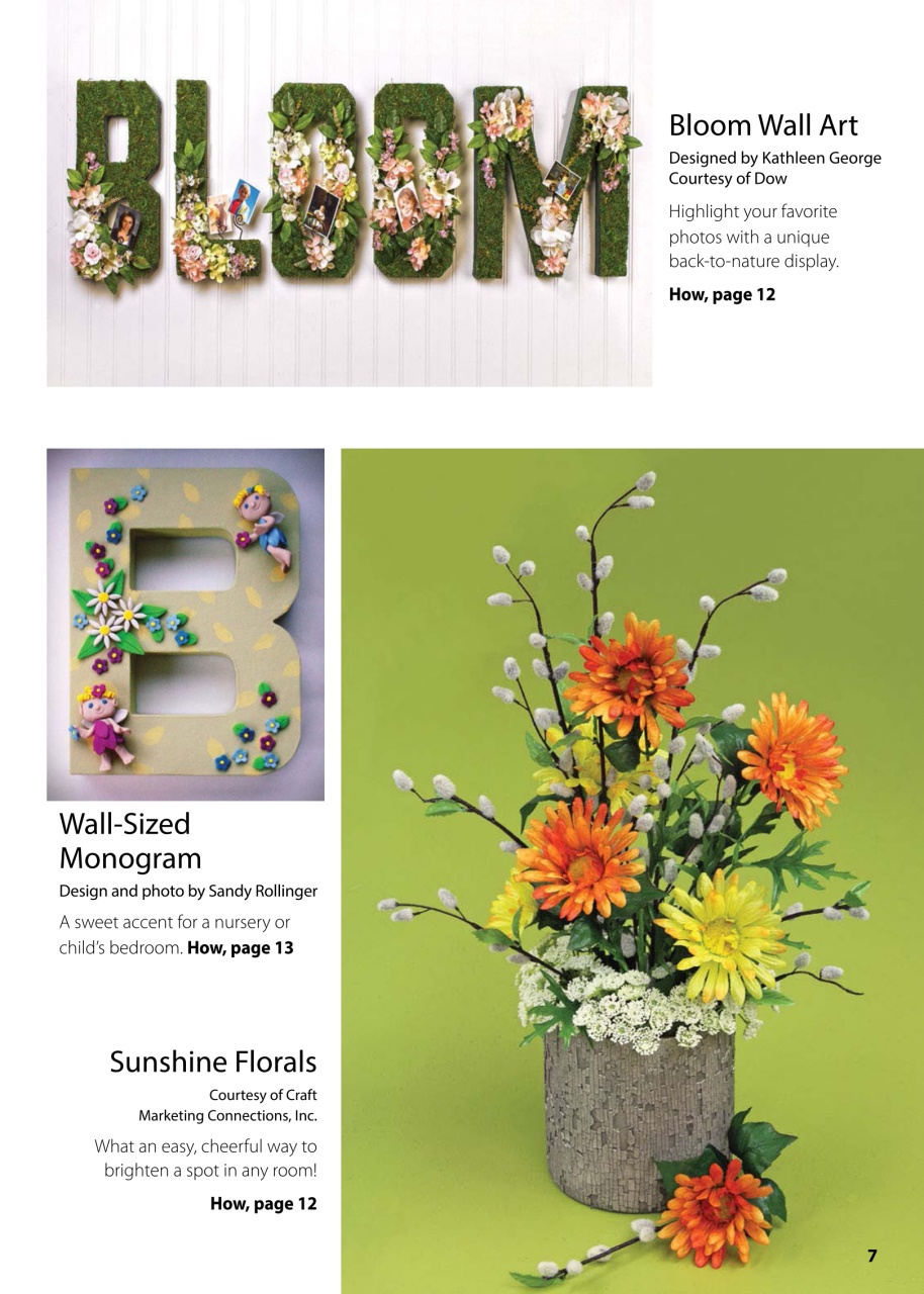 Craft & Home Projects Preview Pages