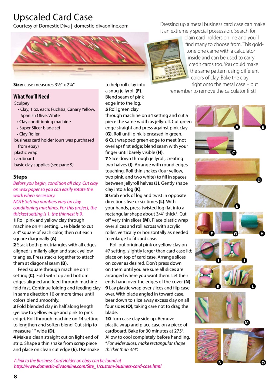 Craft & Home Projects Preview Pages