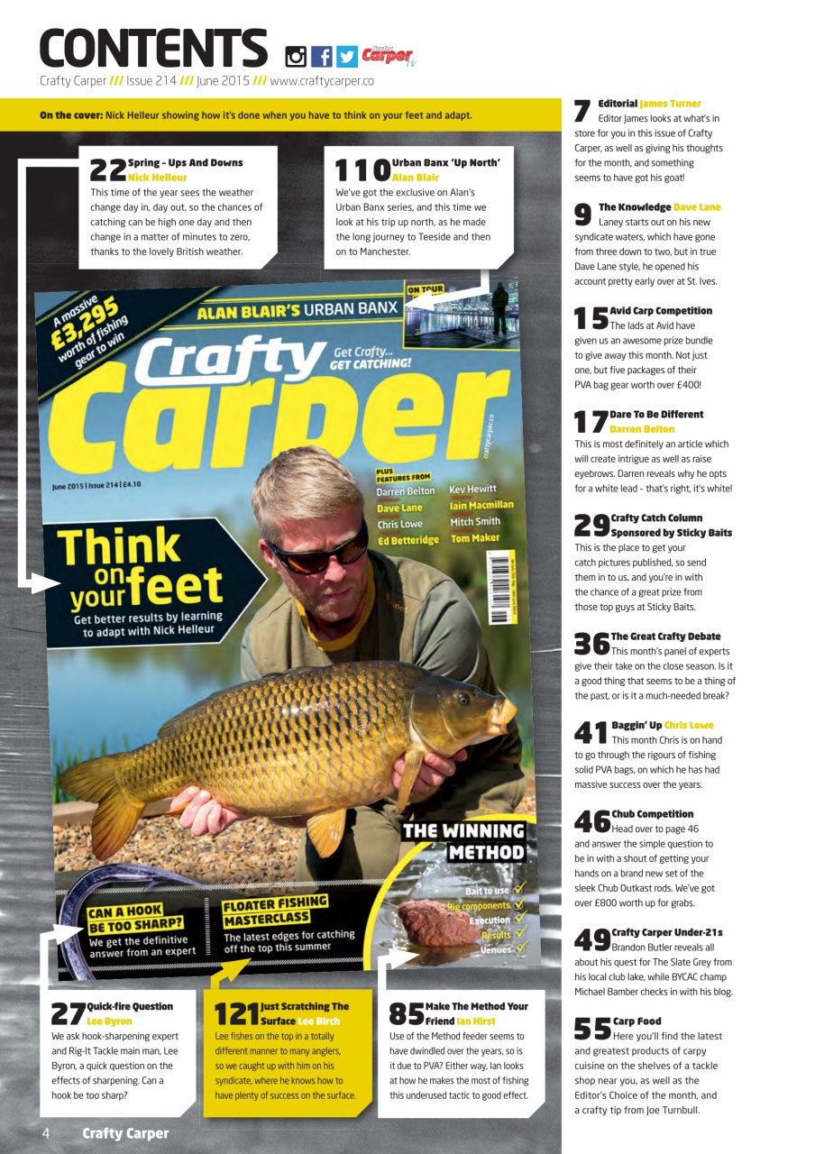 Crafty Carper Preview Pages