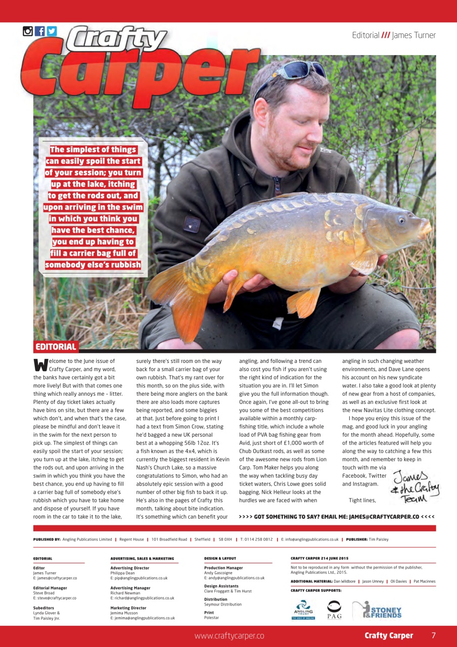 Crafty Carper Preview Pages