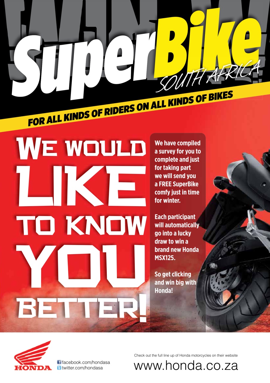 SuperBike South Africa Preview Pages