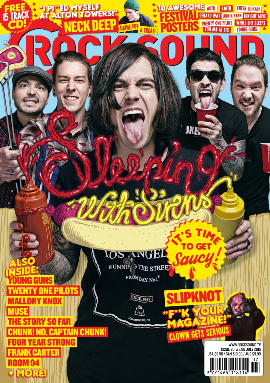 Rock Sound Magazine Preview Pages