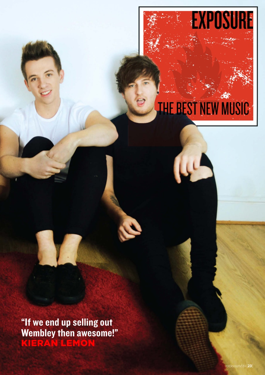Rock Sound Magazine Preview Pages