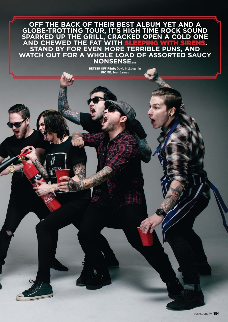 Rock Sound Magazine Preview Pages