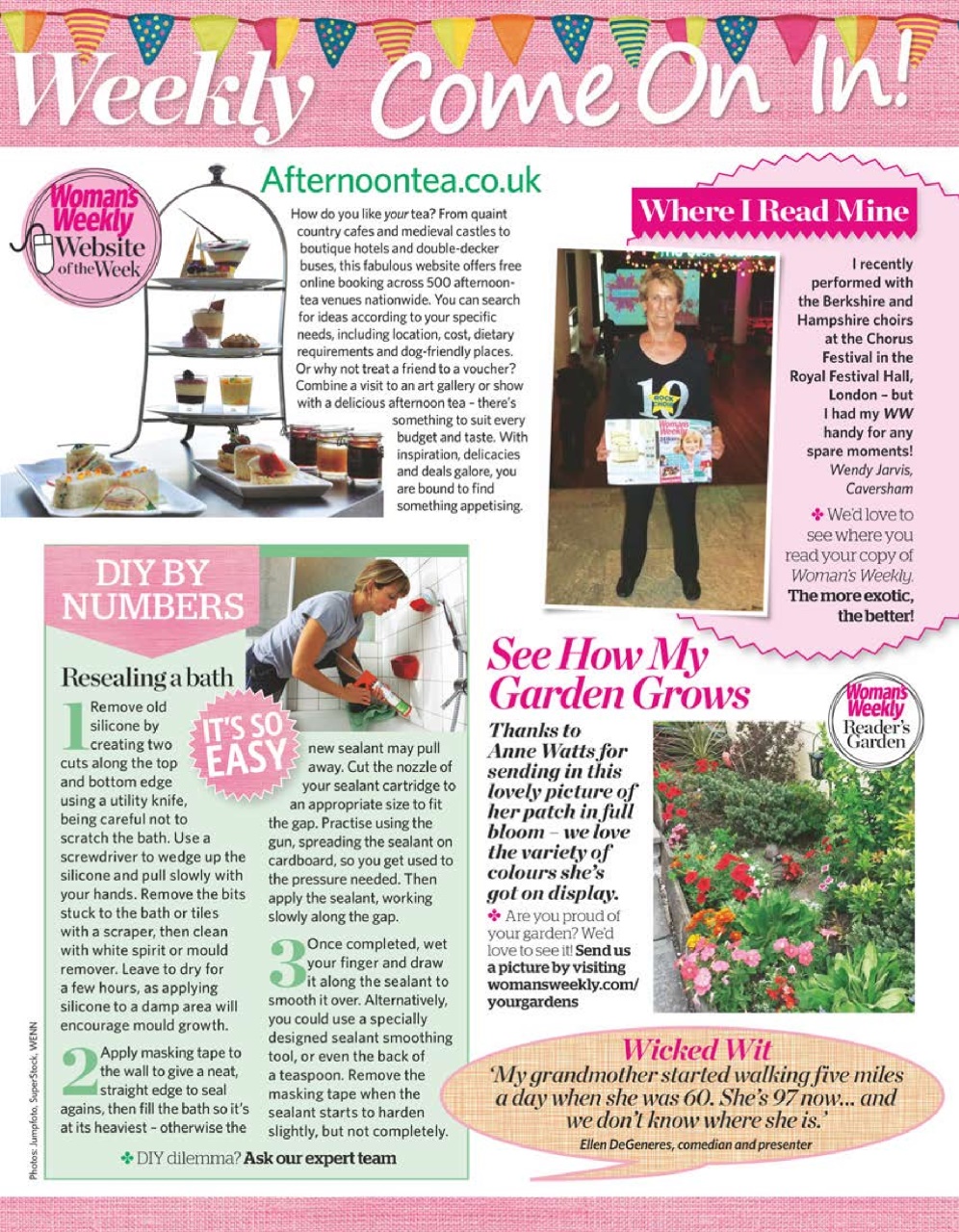 Woman's Weekly Preview Pages