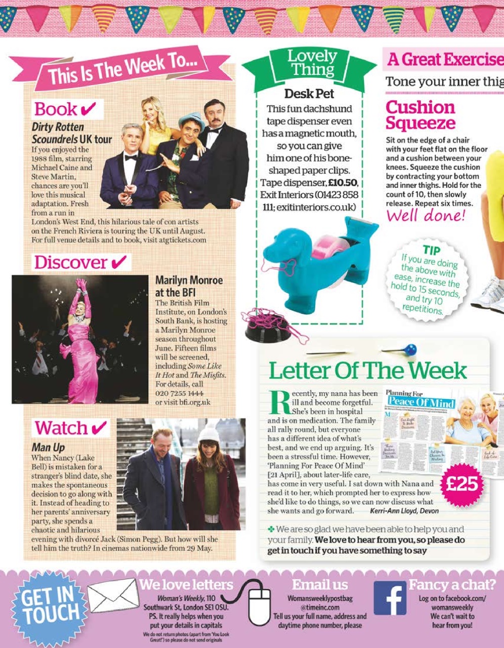 Woman's Weekly Preview Pages