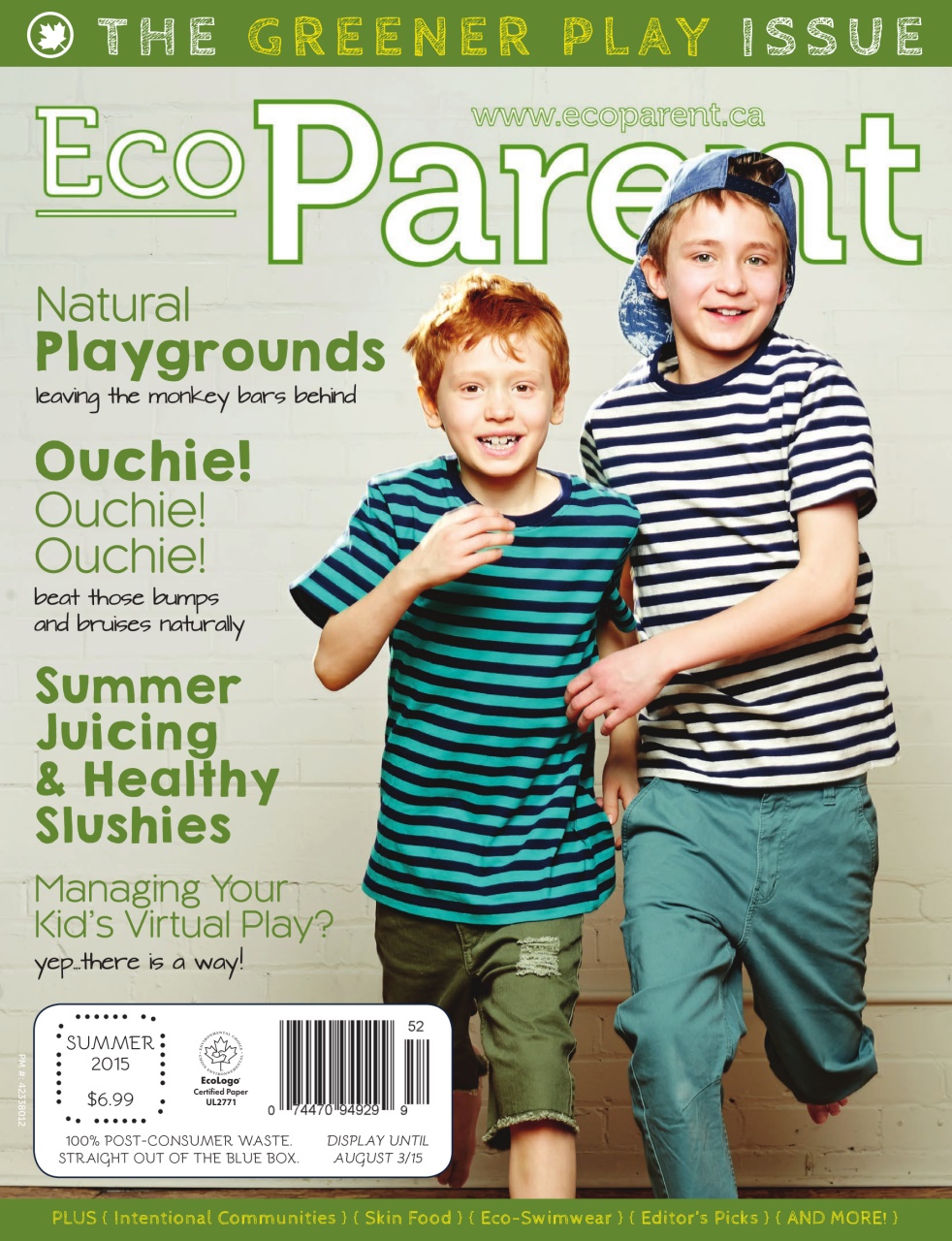 Ecoparent Magazine Preview Pages