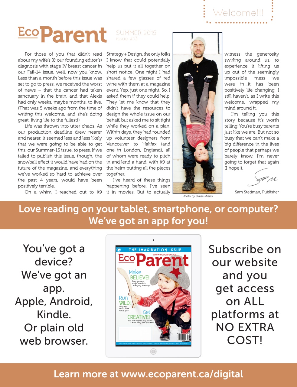 Ecoparent Magazine Preview Pages