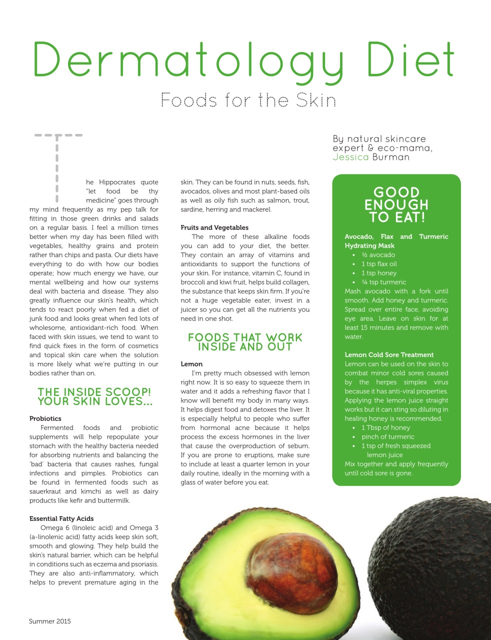 Ecoparent Magazine Preview Pages