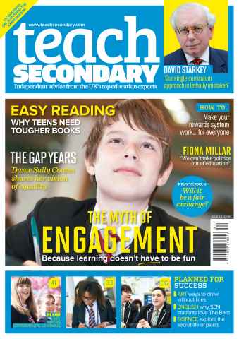 Teach Secondary issue Vol.4 No.4