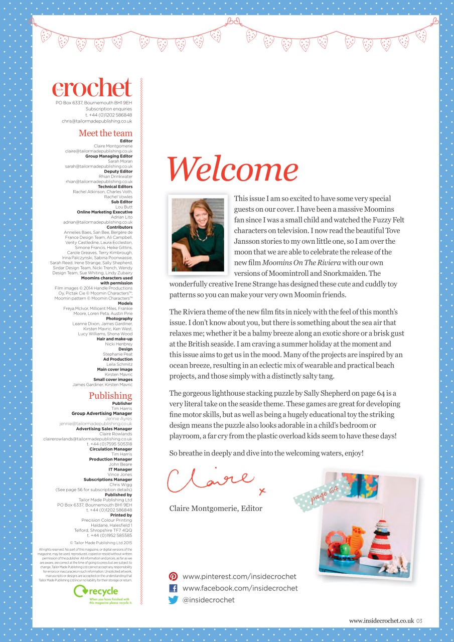 Inside Crochet Preview Pages