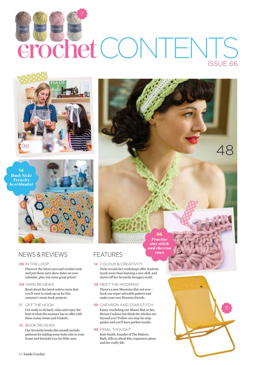 Inside Crochet Preview Pages
