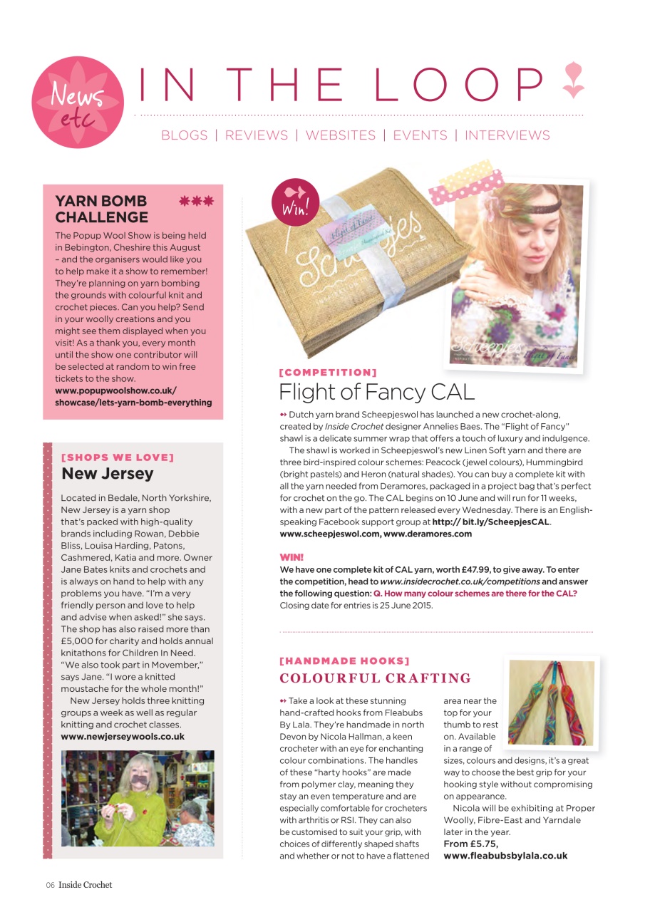 Inside Crochet Preview Pages