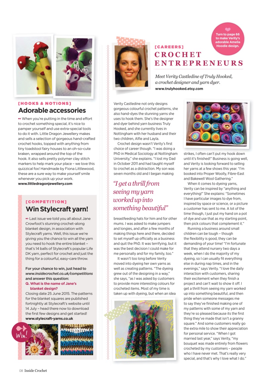 Inside Crochet Preview Pages