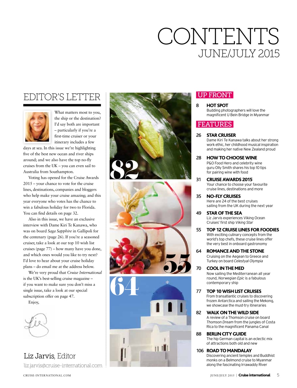 Cruise & Travel Preview Pages