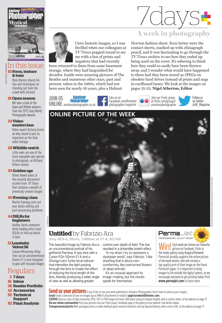 Amateur Photographer Preview Pages