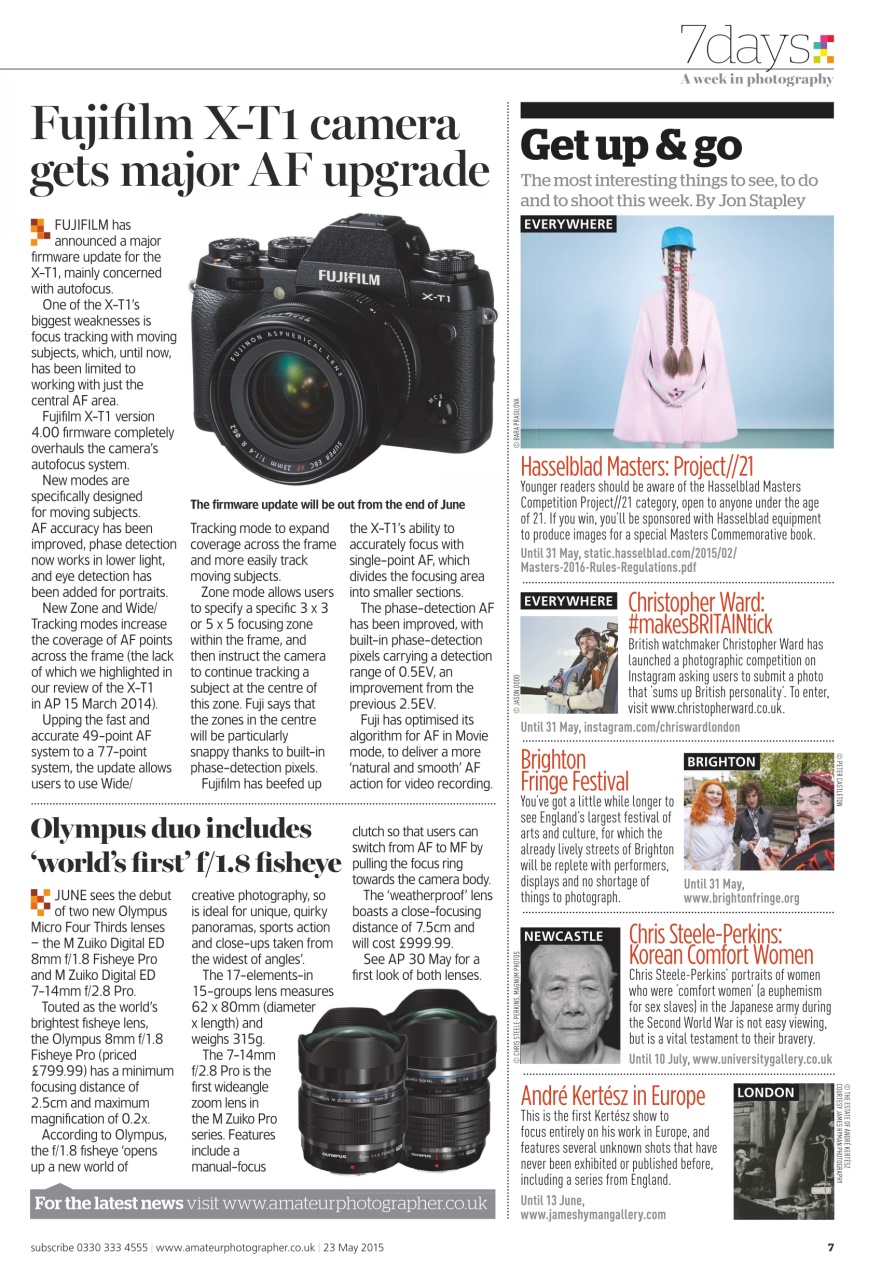 Amateur Photographer Preview Pages