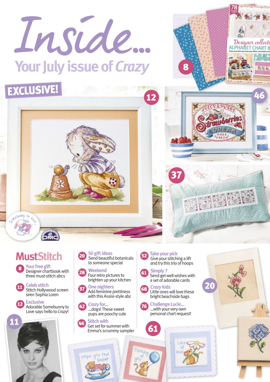 Cross Stitch Crazy Preview Pages