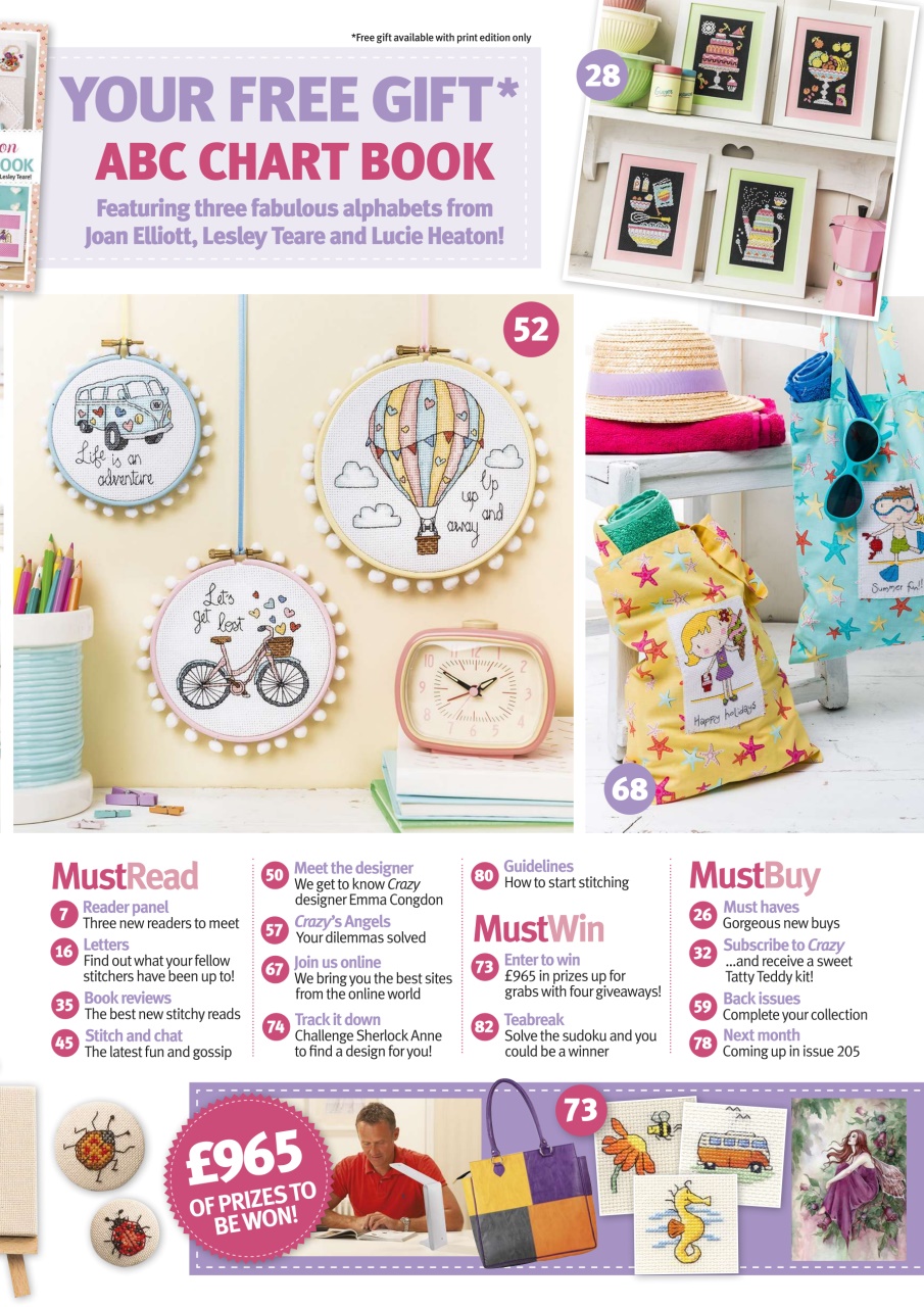 Cross Stitch Crazy Preview Pages