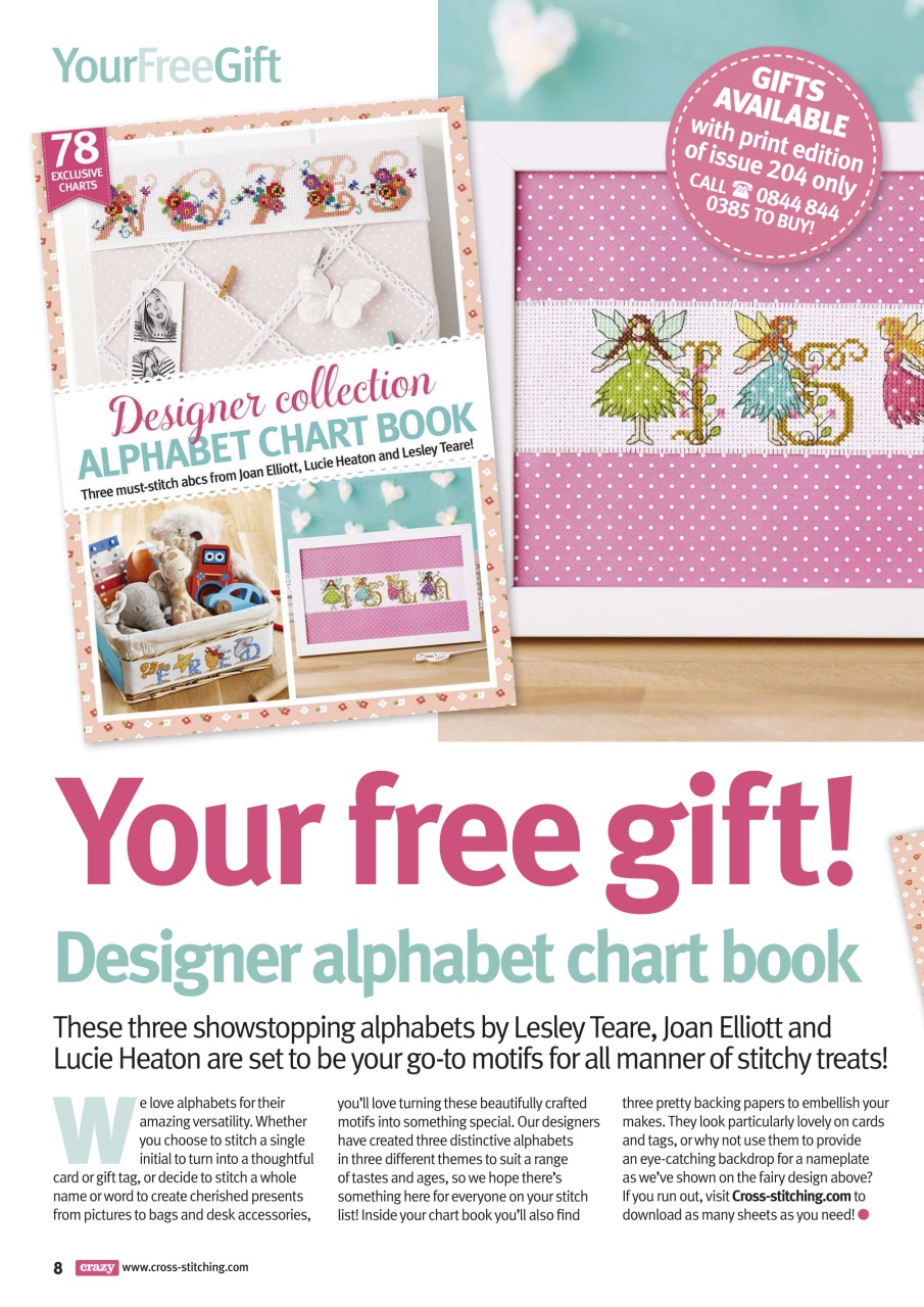 Cross Stitch Crazy Preview Pages