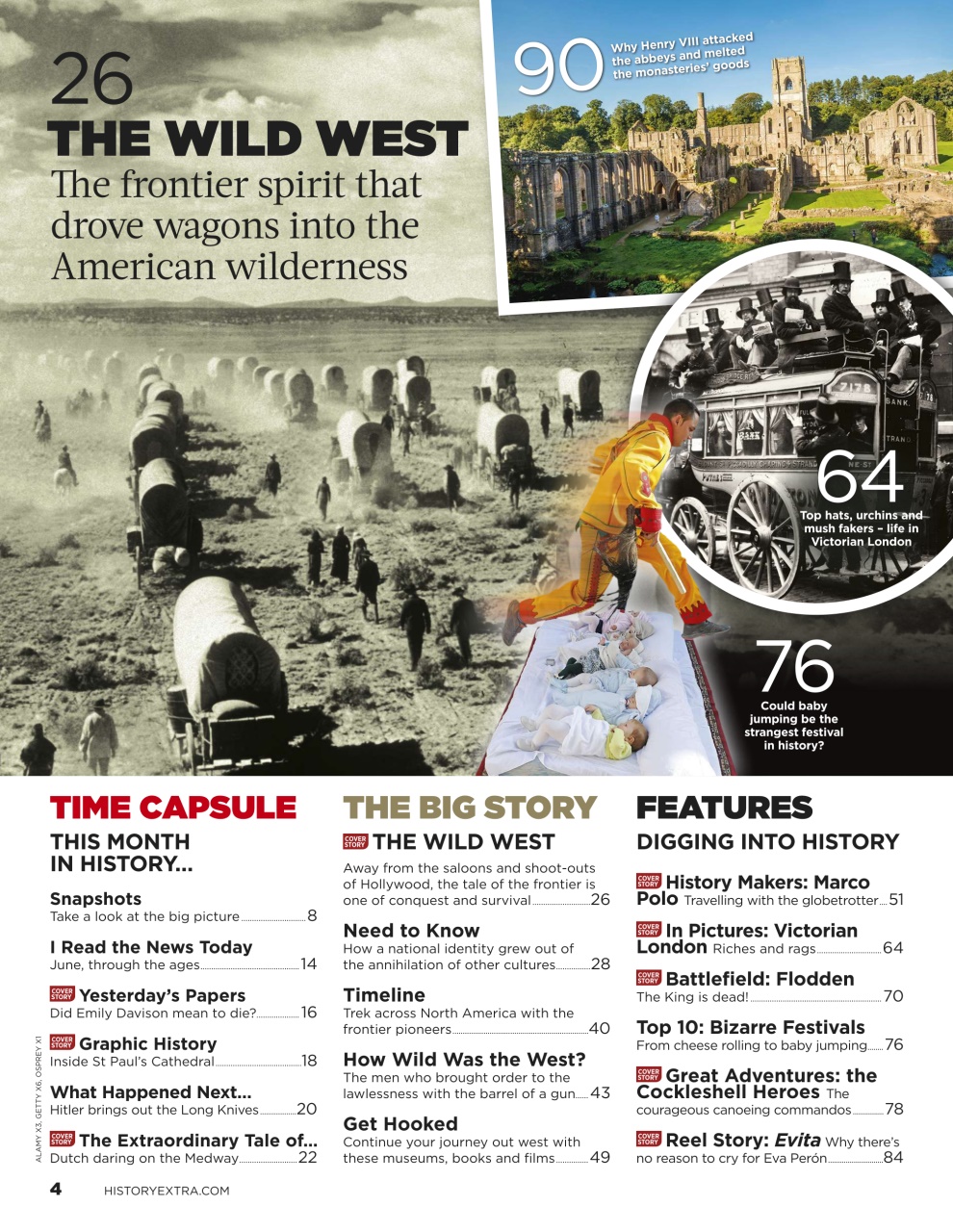 BBC History Revealed Magazine Preview Pages