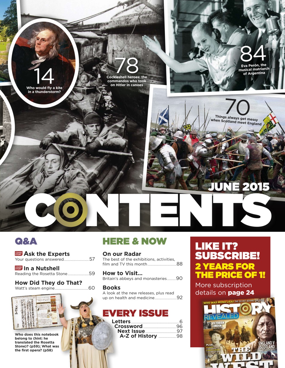 BBC History Revealed Magazine Preview Pages