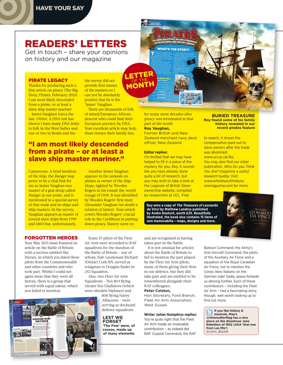 BBC History Revealed Magazine Preview Pages
