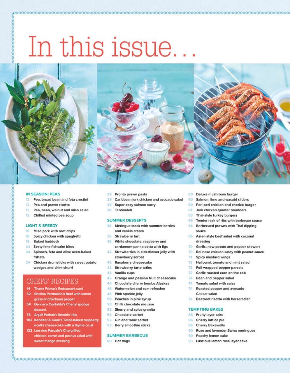 Woman & Home Feel Good Food Preview Pages