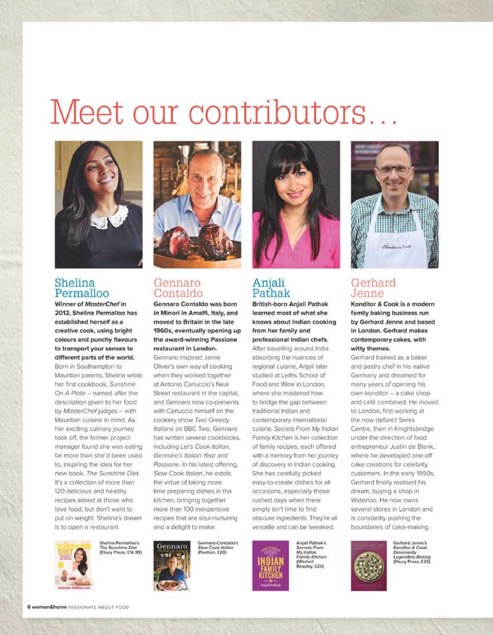 Woman & Home Feel Good Food Preview Pages