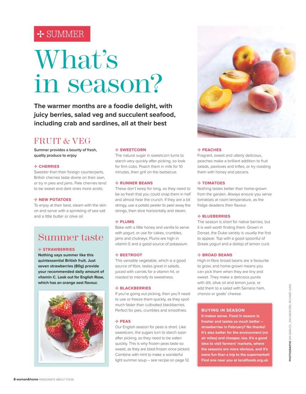 Woman & Home Feel Good Food Preview Pages