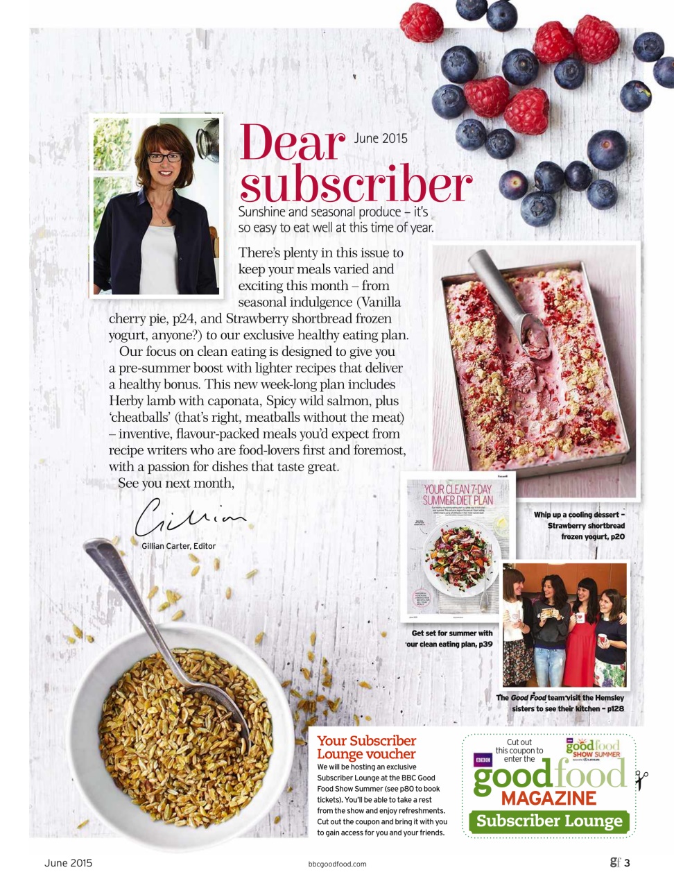 Good Food Magazine Preview Pages