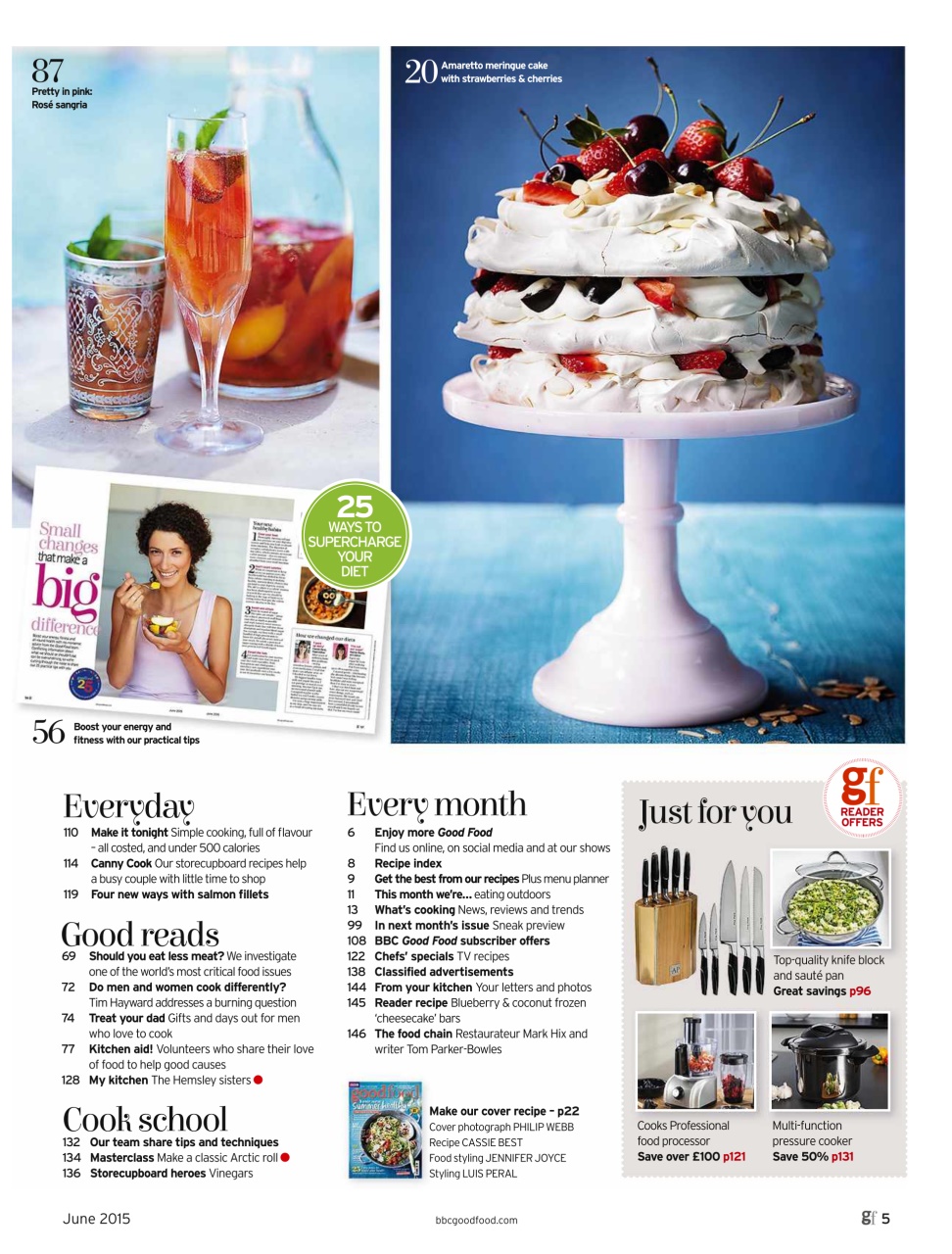 Good Food Magazine Preview Pages