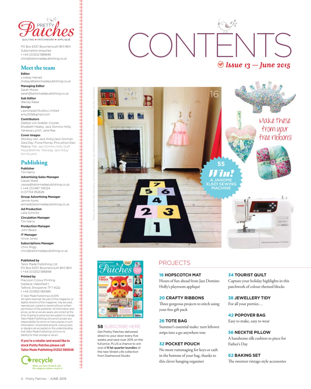 Pretty Patches Magazine Preview Pages