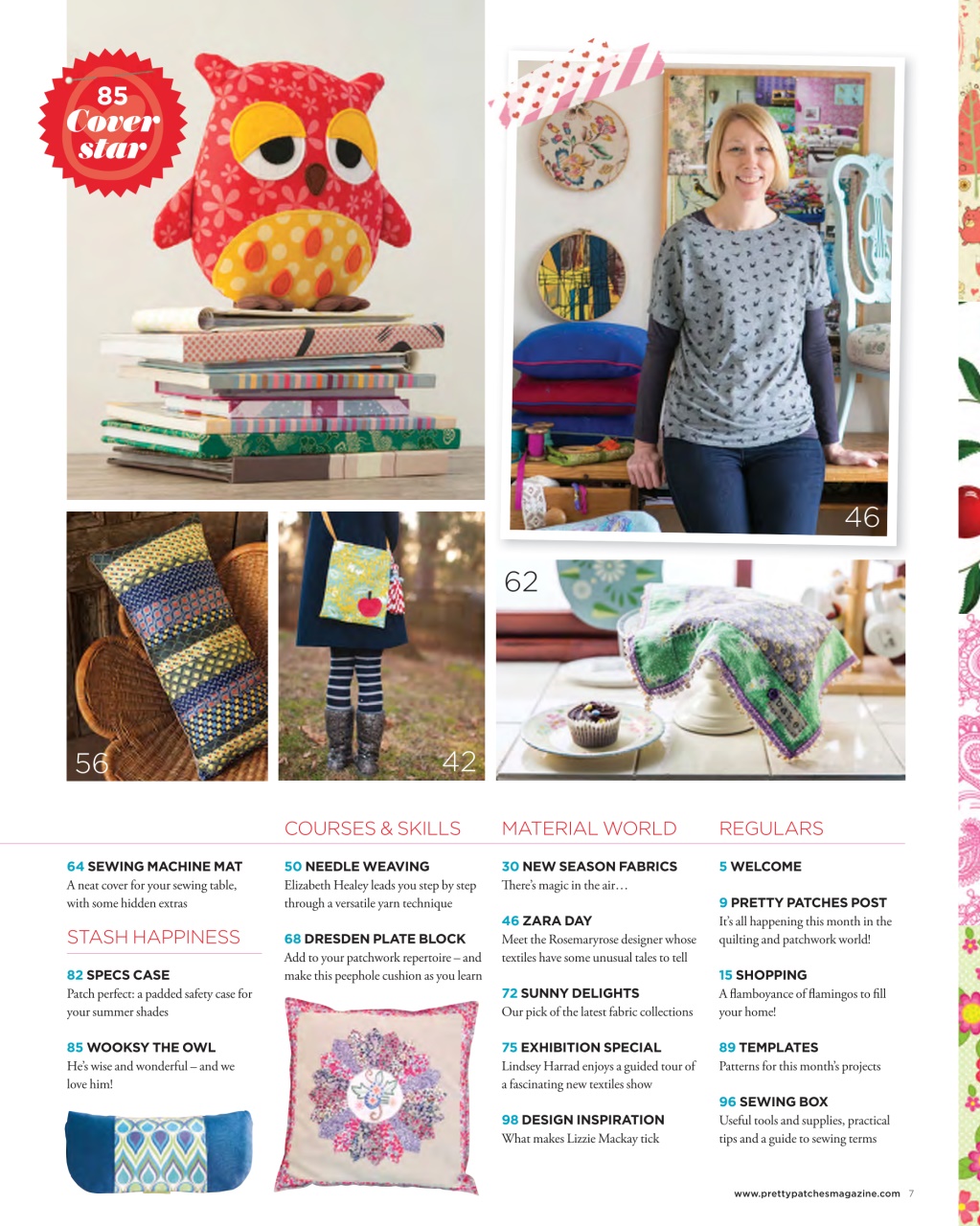 Pretty Patches Magazine Preview Pages