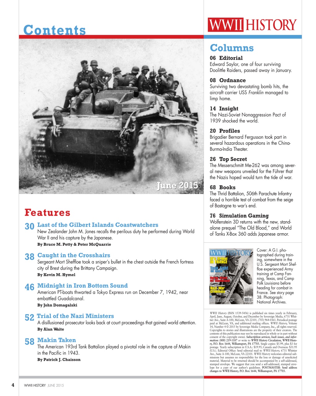 WW2 History Magazine Preview Pages