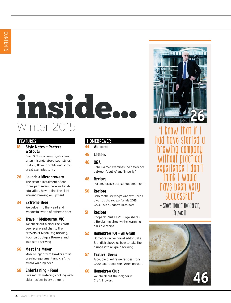 Beer and Brewer Preview Pages