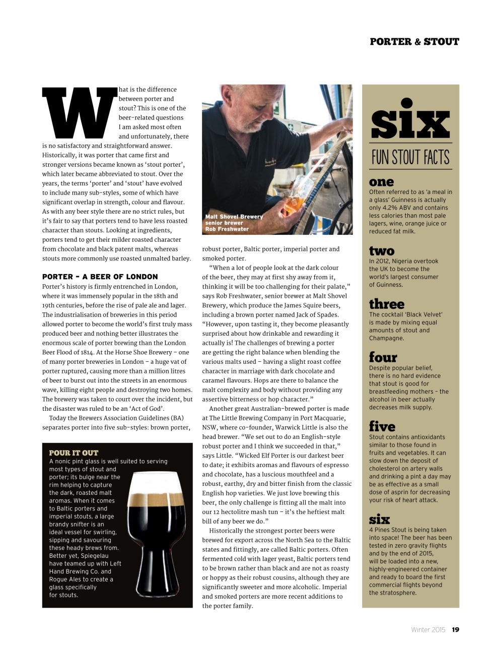 Beer and Brewer Preview Pages