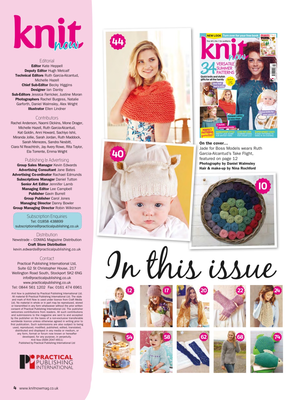 Knit Now Preview Pages