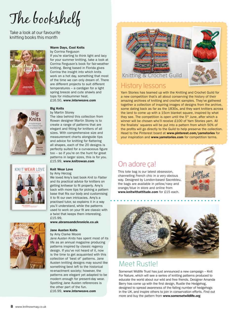 Knit Now Preview Pages