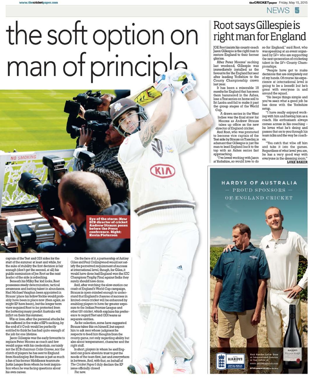 The Cricket Paper Preview Pages