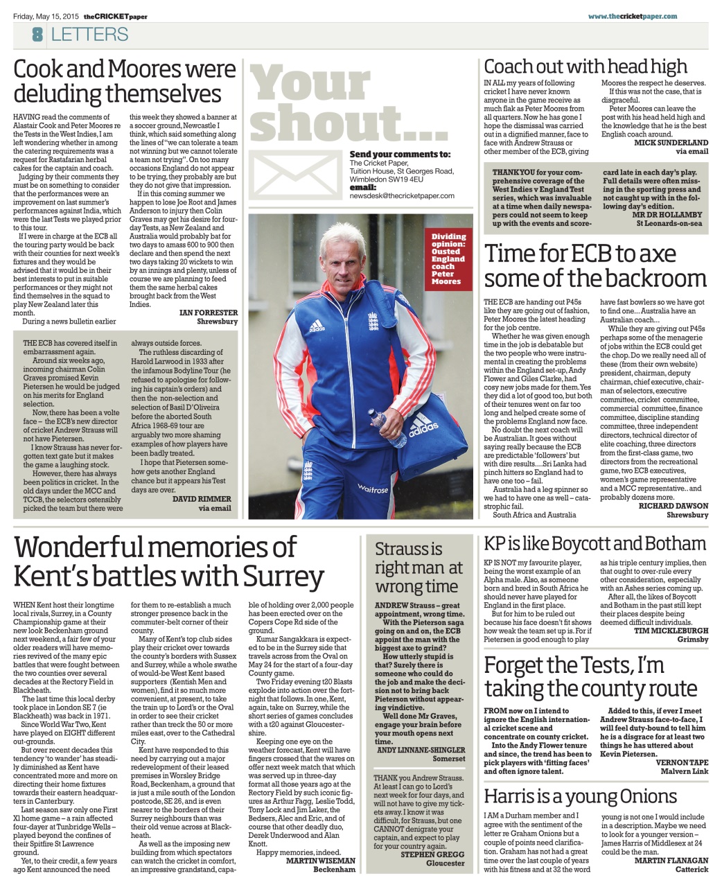 The Cricket Paper Preview Pages