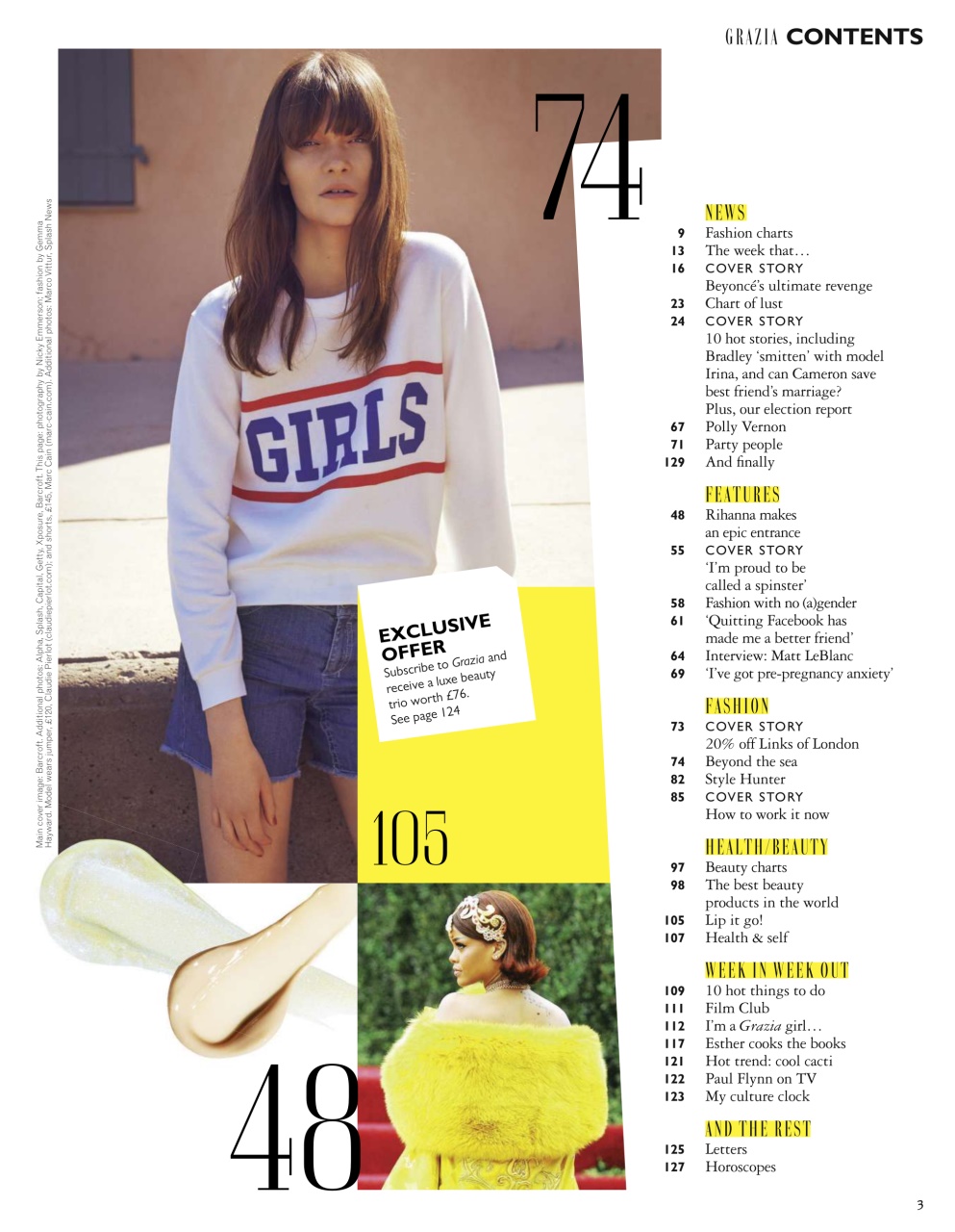 Grazia Preview Pages