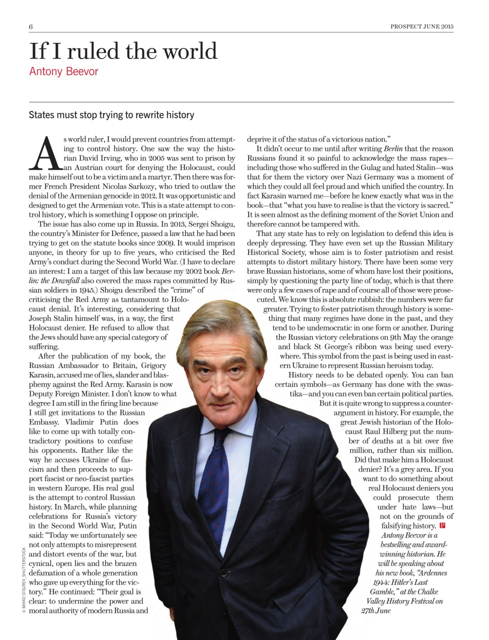 Prospect Magazine Preview Pages