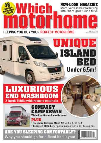 What Motorhome magazine issue July 2015