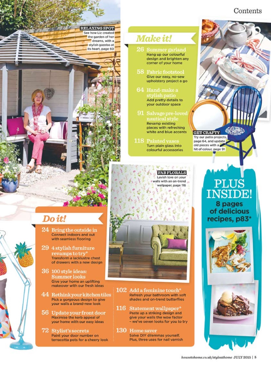 Style at Home Preview Pages