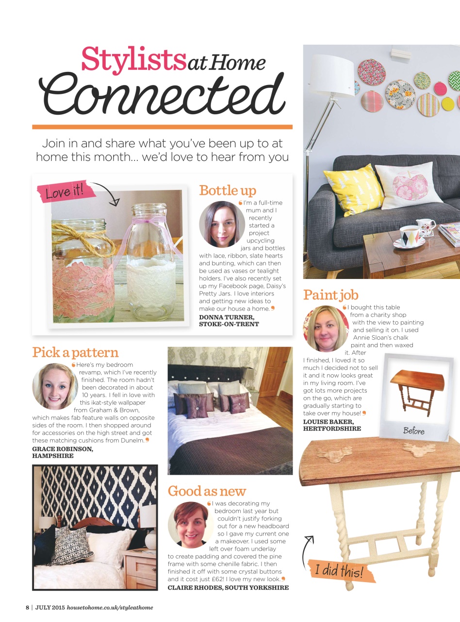 Style at Home Preview Pages