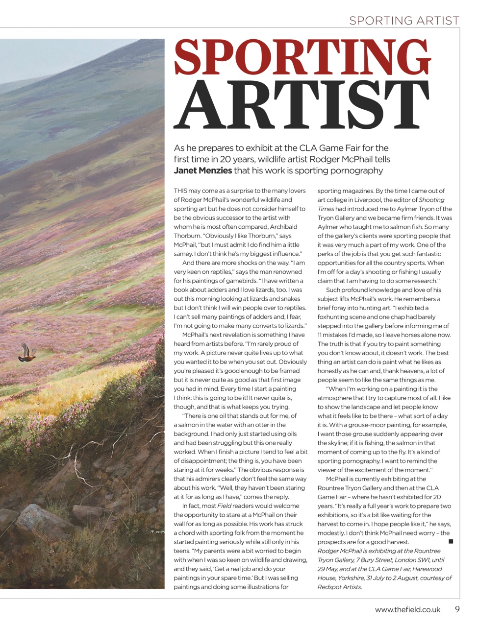 The Field Preview Pages